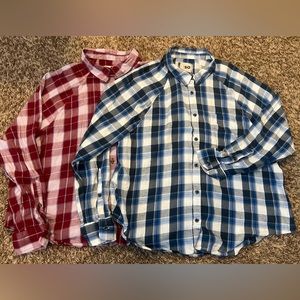 SO Goods for life Shirts Both size Large - 2 shirts